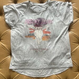 Word of Mouth, Desert Graphic T, western graphic T, size XL, fits like size M